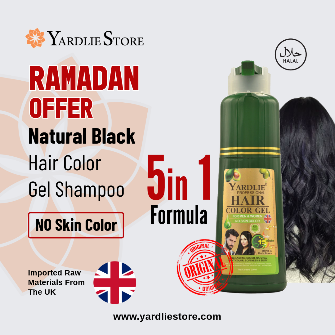 Yardlie Dark Brown Hair Color Gel 200ml