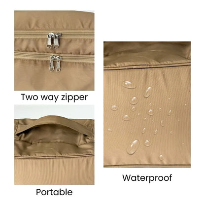 Undergarments Organizer Bag for Travel & Storage - Beige